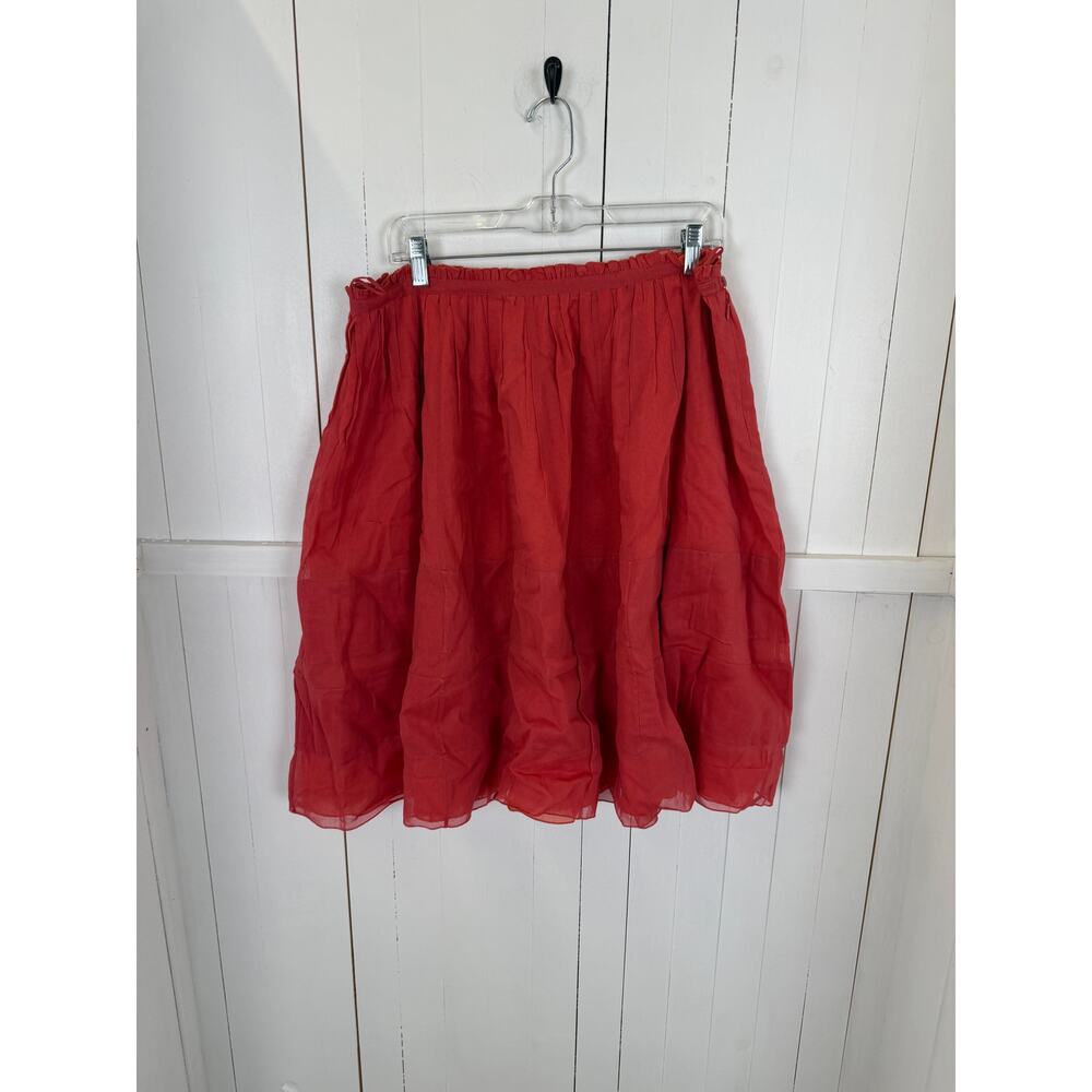 Jil Sander Red/Pink Skirt